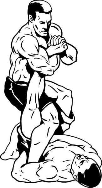 Смешанные единоборства рисунки