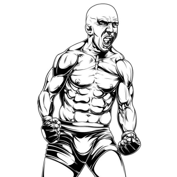 Смешанные единоборства логотип