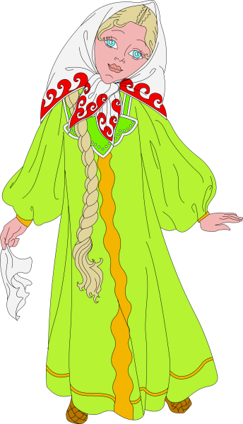 «Девушка с косами. Портрет а.а. Добринской »Суриков