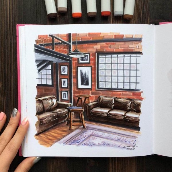 Сергей Тихомиров скетчинг