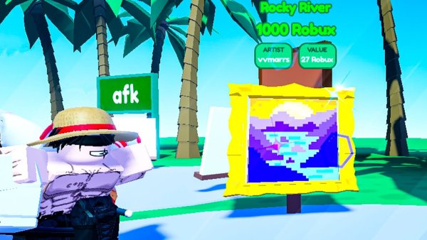 Голодающий художник РОБЛОКС