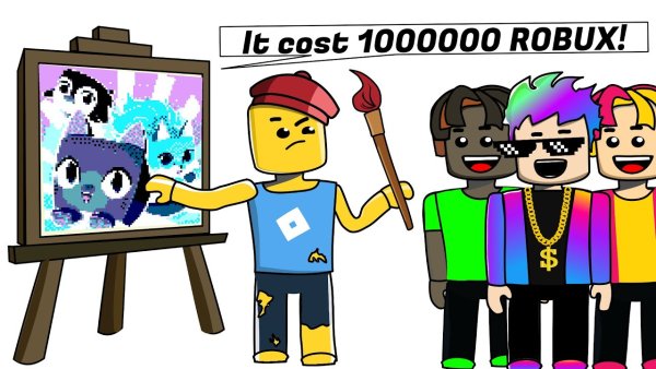 Голодающие художники РОБЛОКС