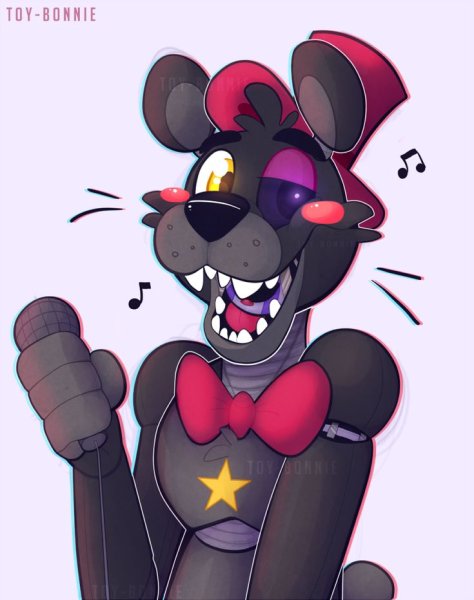 ФНАФ 6 Лефти Фредди арт