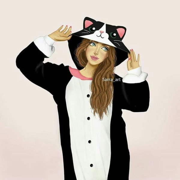 Мультяшные девочки в костюмах