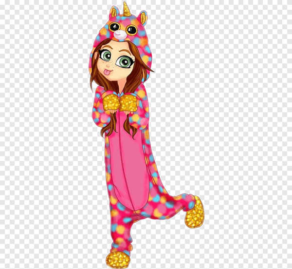 Мультяшные девочки в пижамах