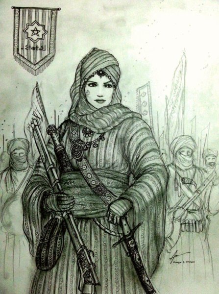 Чечня рисунок карандашом