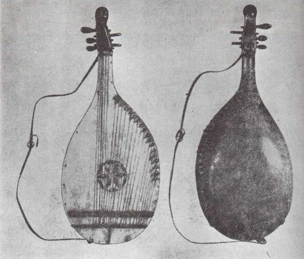 Бандура музыкальный инструмент рисунок