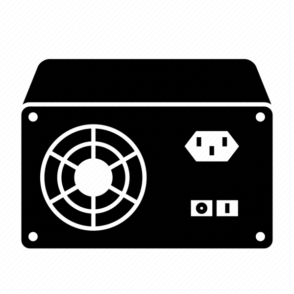 Блок питания значок