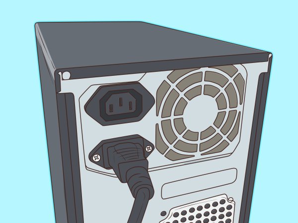 Разъем электропитания системного блока