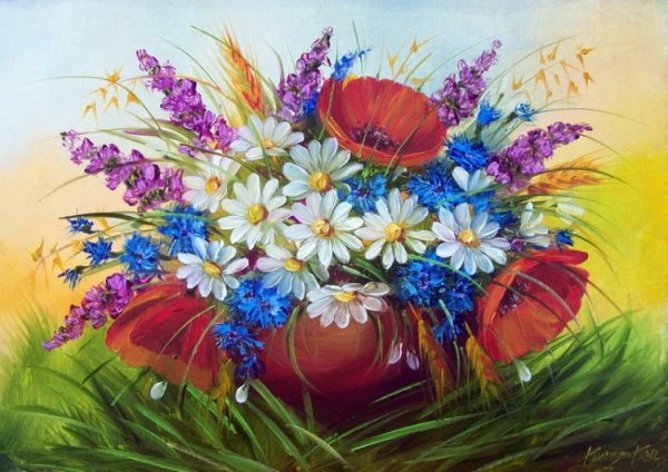 Художник Тарас приступа картины