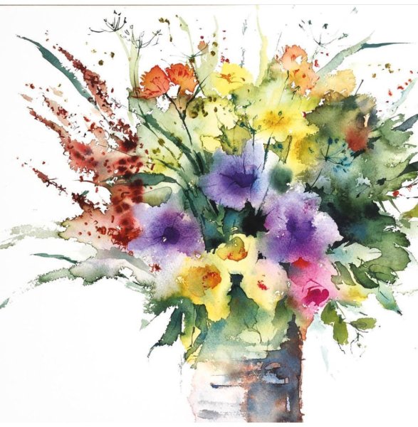 Акварели цветов Кейт Осборн