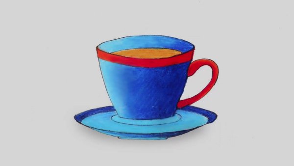 Чашка для рисования