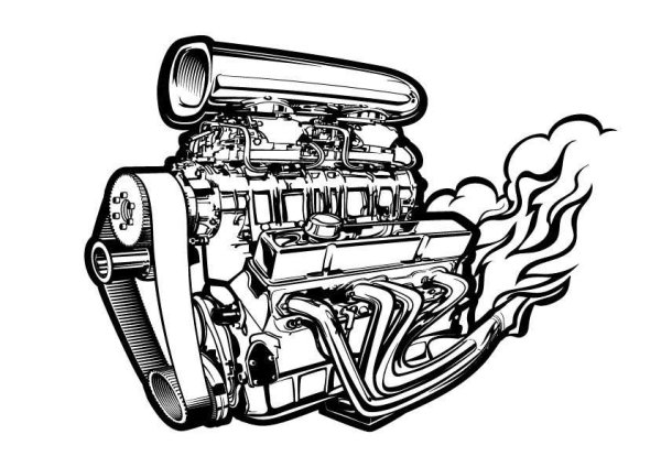 Двигатель автомобиля