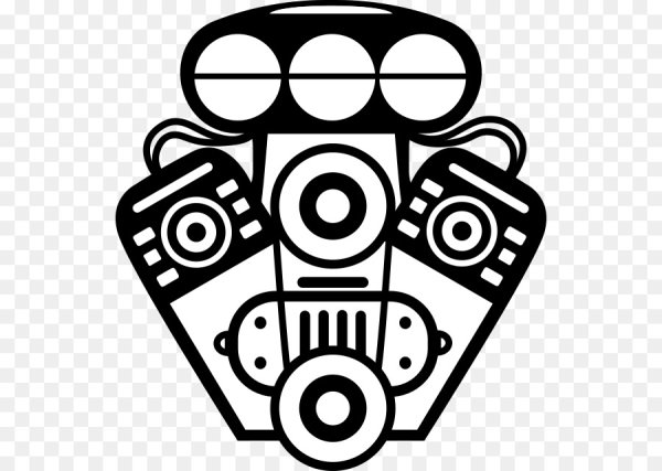 Нарисованный мотор