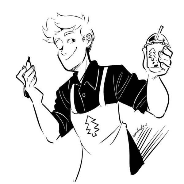 Бариста вектор