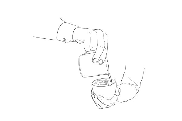 Бариста рисунок