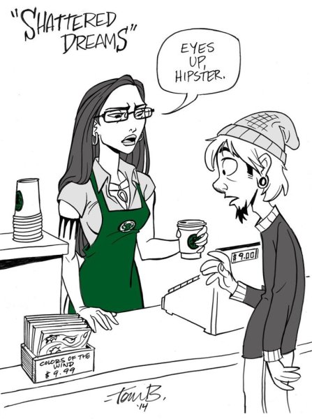 Бариста скетч