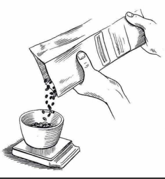 Бариста эскиз