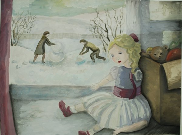 Рисунок к пьесе болезнь куклы