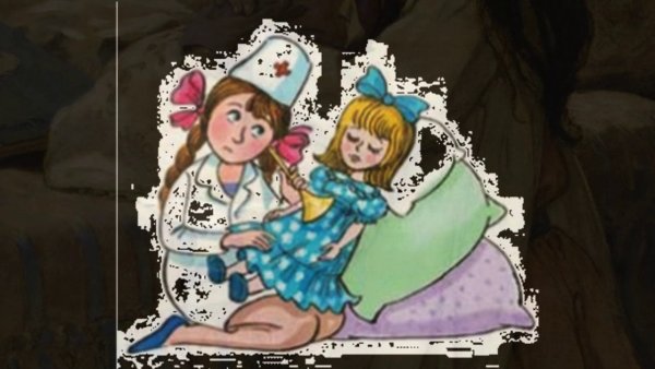 Новая кукла рисунок