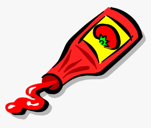 Кетчуп нарисовать