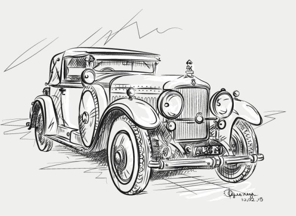 Ретро-авто. Вацлава Западлика