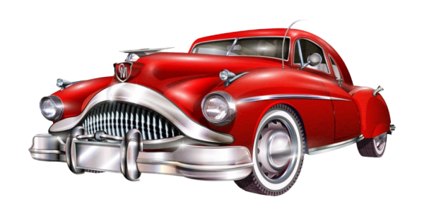 Винтажные автомобили арт