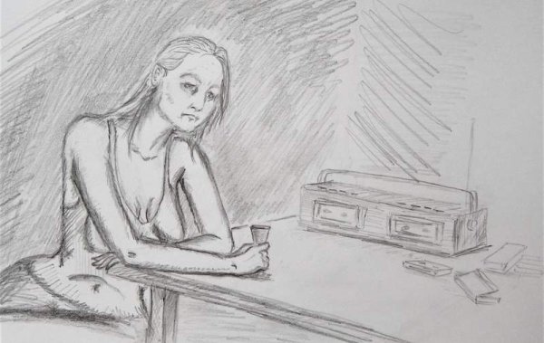 Иллюстрация к стиху Светлана