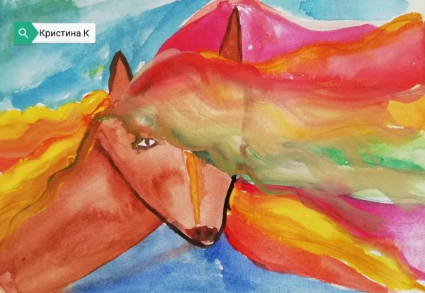 Наивная акварель Светланы Юрченко