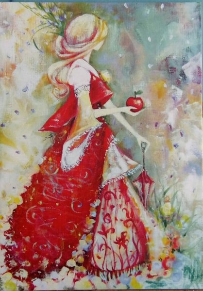 Иллюстрации Светланы Янецкой балерина