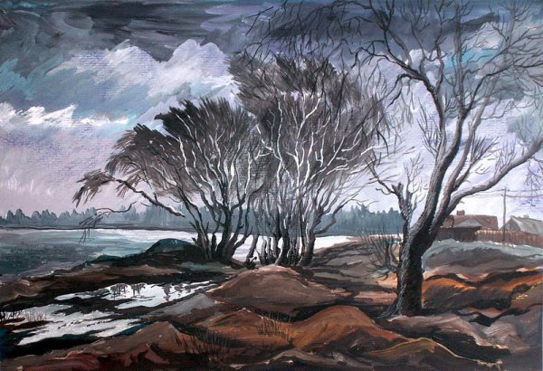 Пейзажи на тему ненастье