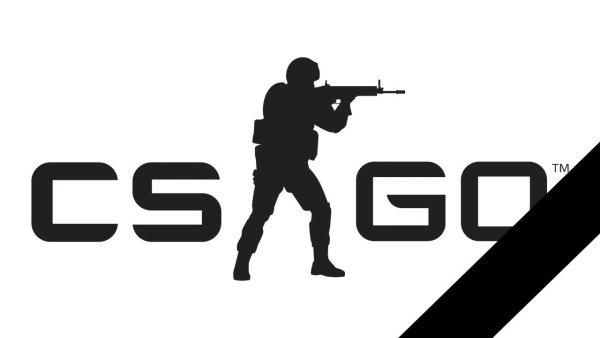 Логотип КС го карандашом