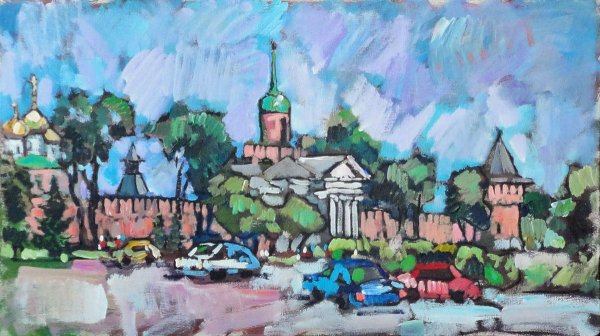 Тульский Кремль картина