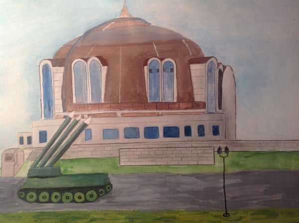 Музей оружия Тула нарисовать