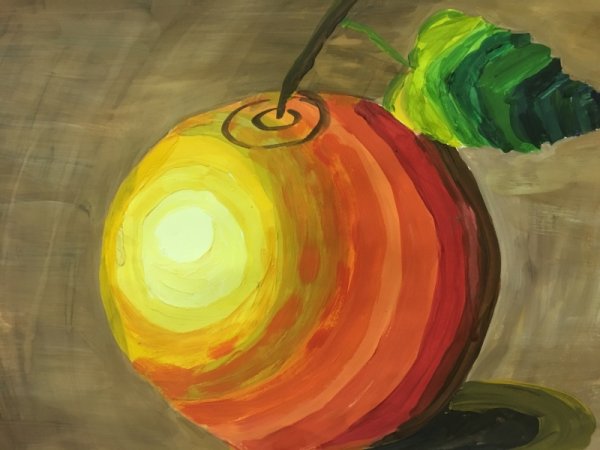 Декоративная композиция цветоведение