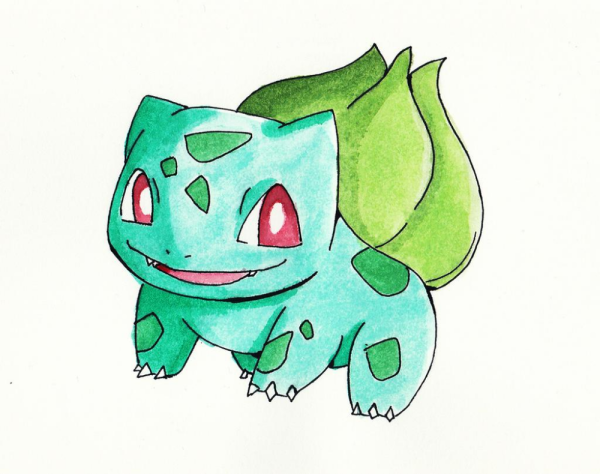 Покемоны для срисовки Бульбазавр
