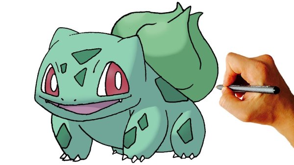 Нарисовать покемонов Бульбазавр