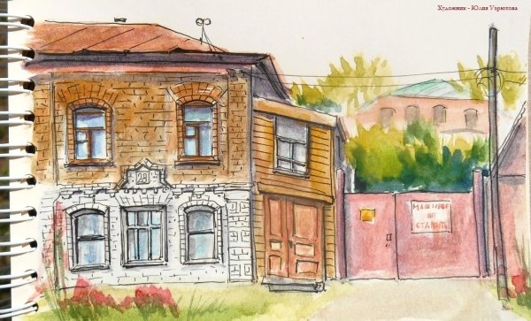 Ульяновск рисунки города