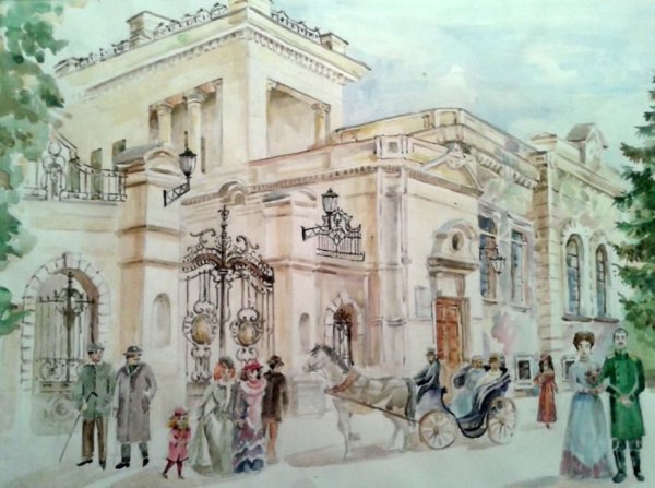 Краеведческий музей Ульяновск рисунок