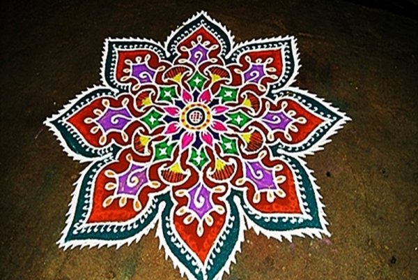 Индийские Ранголи
