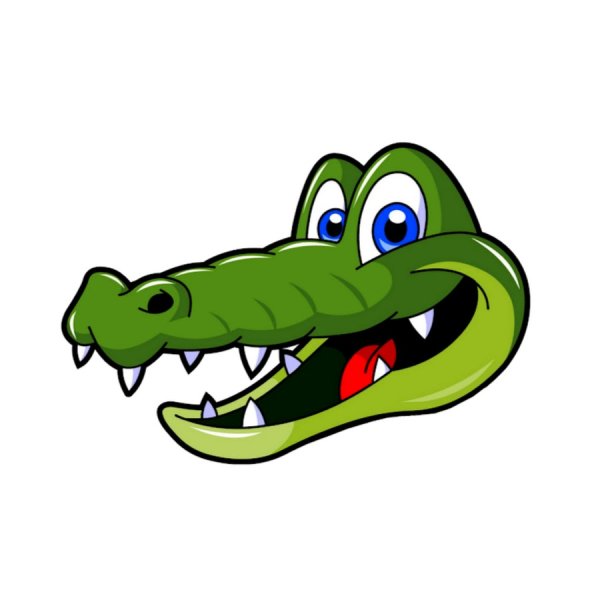 Маска крокодила для детей