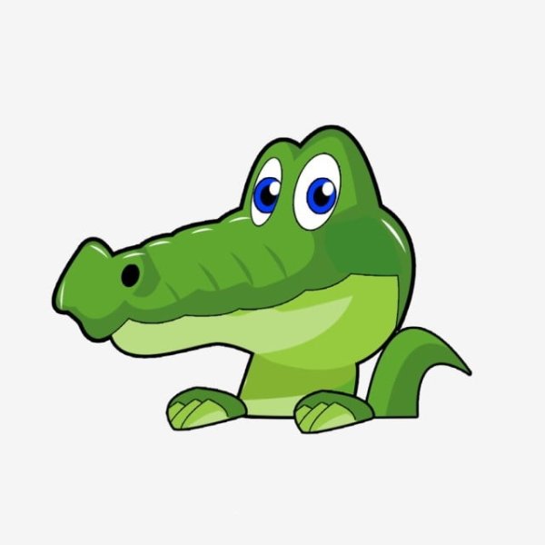 Крокодил мультяшный