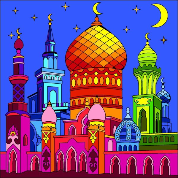 Дворец Алладина вектор