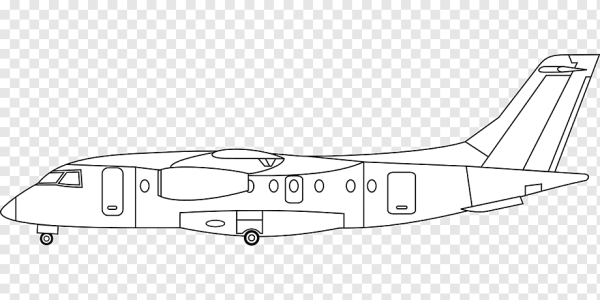 Самолет вид сбоку