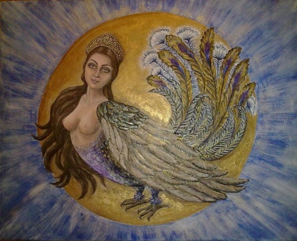 Птица Сирин алконост и Гамаюн