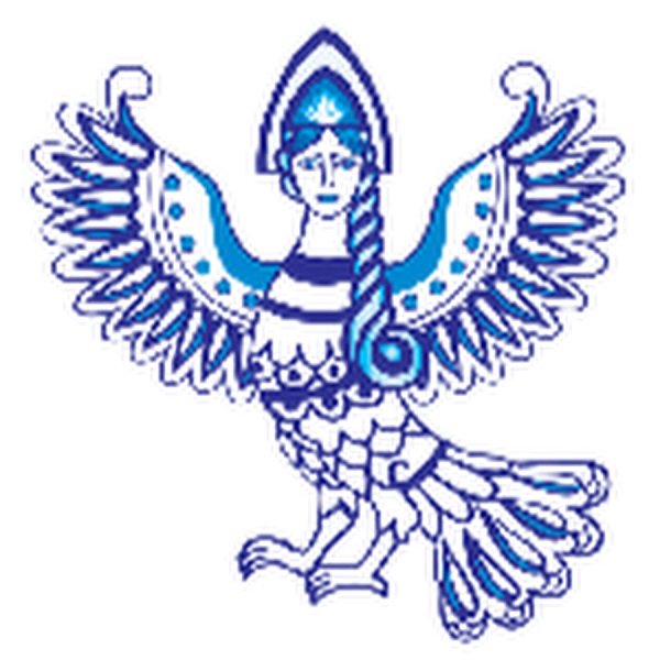 Алконост Сирин Гжель