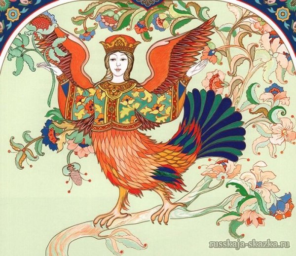 Сирин, алконост, Гамаюн и Феникс