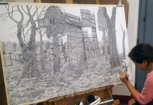 Оливия Кемп рисунки