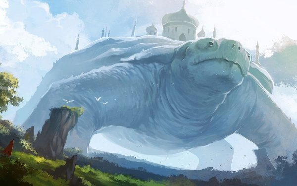 Гигантские монстры фэнтези