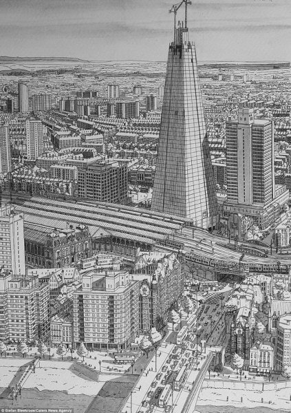 Высотки карандашом